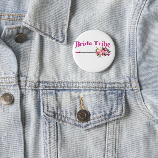 Boho Bride Tribe Button (Beispiel)