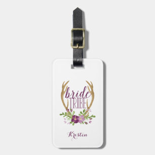 Boho Bride Tribe Gepäcktag Gepäckanhänger