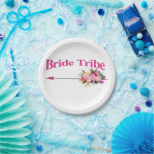 Boho Bride Tribe Pappteller (Party)