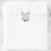 Boho Bride Tribe Stickers (Tasche)