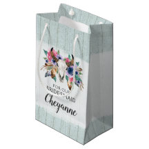Boho Bridesmaid Geschenk florale Kuh Skull Favor B