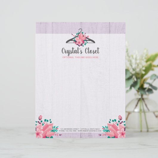 Boho Briefbogen (Stehend Vorderseite)