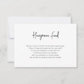 Boho Briella Mandala Honeymoon Fund card Einladung (Vorderseite)
