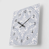 Boho Briella Quadratische Wanduhr (Winkel)