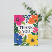 Boho Bright Botanisch Danke (Stehend Vorderseite)