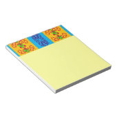 Boho Brocade Stripe Notizblock (angewinkelt)