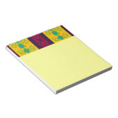 Boho Brocade Stripe Notizblock (angewinkelt)