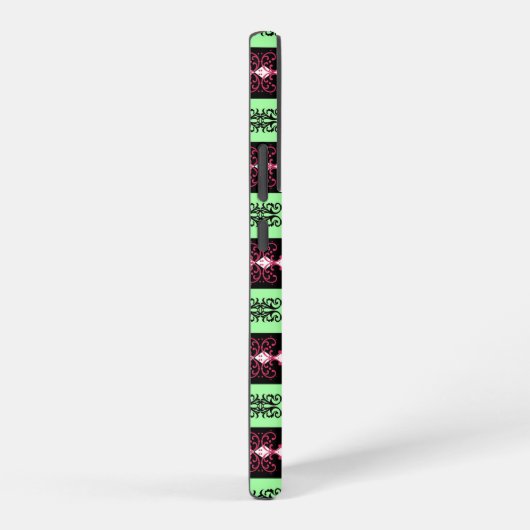 Boho Brocade Stripe Samsung Galaxy Hülle (Rechte Seite)