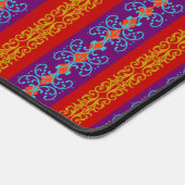 Boho Brocade Stripe Schreibtischunterlage (Ecke)