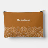 Boho Brown - Arches Glam Kleines Zubehör Beutel (Rückseite)
