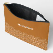 Boho Brown - Arches Glam Large Accessory Pouch Zubehörtasche (Offen)
