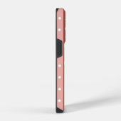 Boho Brown, Burgund, Green und Mauve Whimsical iPhone Hülle (Rechte Seite)