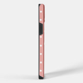 Boho Brown, Burgund, Green und Mauve Whimsical iPhone Hülle (Rechte Seite)