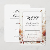 Boho Browns with Butterflies Floral Wedding