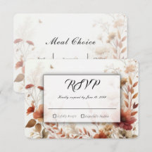 Boho Browns with Butterflies Floral Wedding