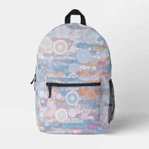 Boho Bubbles Bedruckter Rucksack