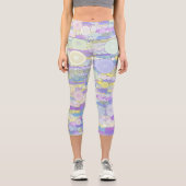 Boho Bubbles Capri Leggings (Vorderseite)