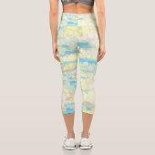 Boho Bubbles Capri Leggings (Rückseite)