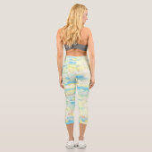Boho Bubbles Capri Leggings (Rückseite)