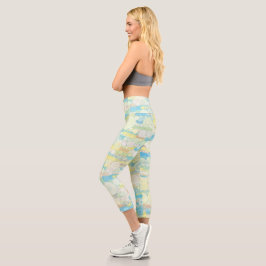 Boho Bubbles Capri Leggings
