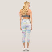Boho Bubbles Capri Leggings (Rückseite)