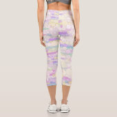 Boho Bubbles Capri Leggings (Rückseite)