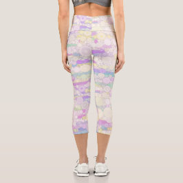 Boho Bubbles Capri Leggings