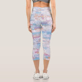 Boho Bubbles Capri Leggings (Rückseite)