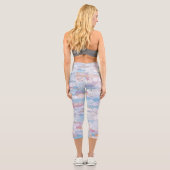 Boho Bubbles Capri Leggings (Rückseite)