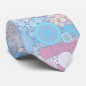 Boho Bubbles Krawatte (Gerollt)