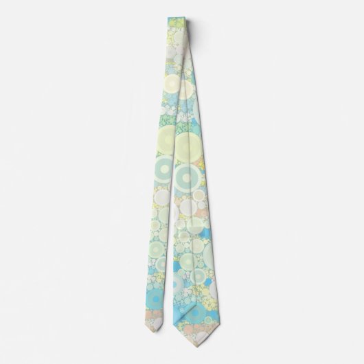 Boho Bubbles Krawatte (Rückseite)