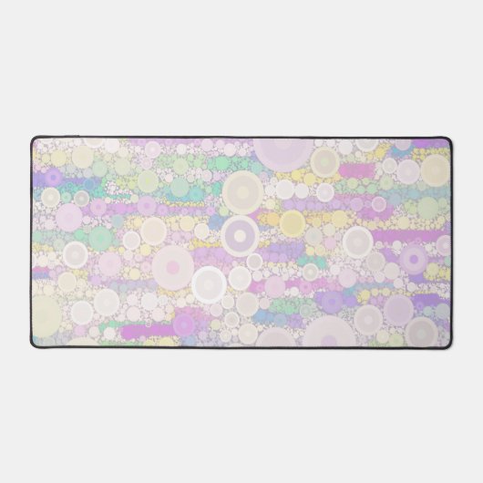 Boho Bubbles Schreibtischunterlage (Vorderseite)