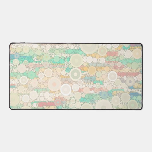 Boho Bubbles Schreibtischunterlage (Vorderseite)