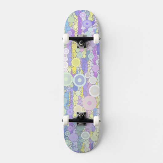 Boho Bubbles Skateboard (Vorderseite)