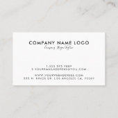 Boho Bull Skull & Colorful Tribal Blume Bouquet Visitenkarte (Rückseite)