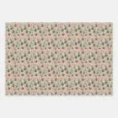 Boho Bunnies Geschenkpapier Set (Vorderseite 2)