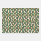 Boho Bunnies Geschenkpapier Set (Vorderseite 3)