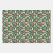 Boho Bunnies Geschenkpapier Set (Vorderseite 2)