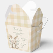 Boho Bunny Neutral Baby Duwer Gevor Geschenkschachtel (Offen)