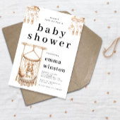 Boho Bunny Rabbit Kinderzimmer Babydusche Einladung