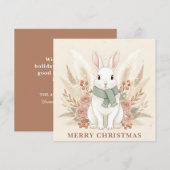 Boho Bunny Weihnachten (Vorne/Hinten)