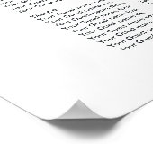 Boho Burgundy und Navy Wein Verkostungsplan Poster (Ecke)