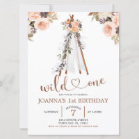 Boho Burn Orange Floral Teepee Girl