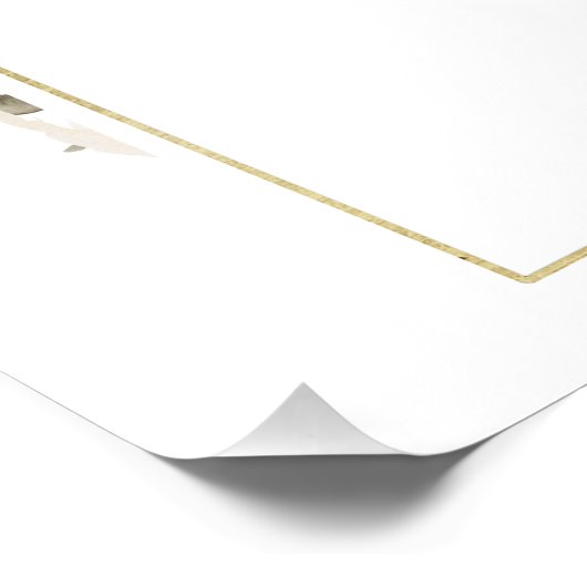 Boho Burnt Orange Floral mit Rahmen Hochzeitszeich Fotodruck (Ecke)