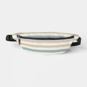 Boho-Bürstenstreifen Nahtloses Erdtön Bauchtasche (Vorderseite)