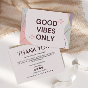 Boho Business Danke-Karte Dankeskarte