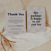 Boho Business Danke-Karte Dankeskarte