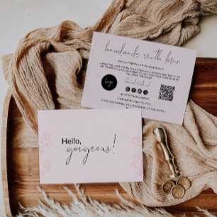 Boho Business Danke-Karte Dankeskarte