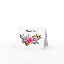 Boho Butterfells Floral Watercolor Rustic