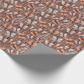 Boho Butterflies Boho Style Pattern Geschenkpapier (Ecke)